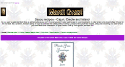 Desktop Screenshot of mardigras.spike-jamie.com