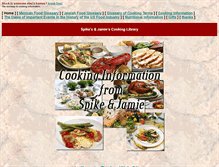 Tablet Screenshot of library.spike-jamie.com