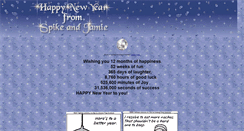 Desktop Screenshot of newyear.spike-jamie.com